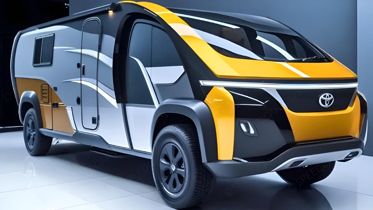 Toyota Hiace Camper 2026 6x6: Asientos de Lujo, Modo EV Silencioso, Construcción Aventurera y Seguridad Inteligente